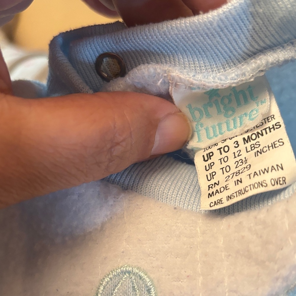 Bright Future Baby Blue two piece set